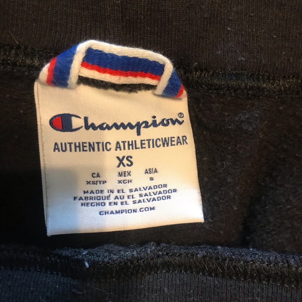 champion sweatpants. size XS. - Picture 4 of 4